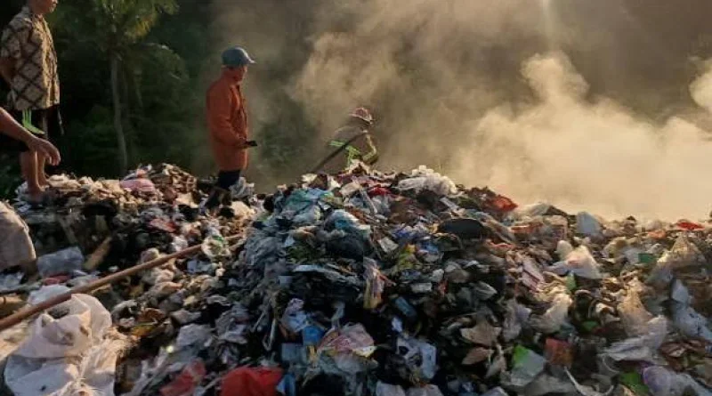 TPA Cioray Tasikmalaya Terbakar, Lima Hektare Terdampak